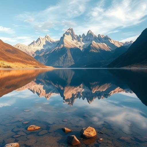 Laguna de Covadonga reflejando las monta&radic;&plusmn;as de los Picos de Europa